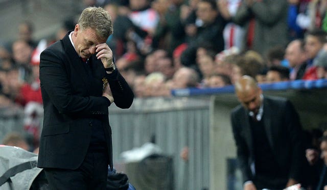 David Moyes reacts