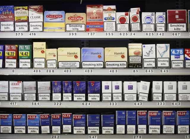 Tobacco giant wants display ban halted