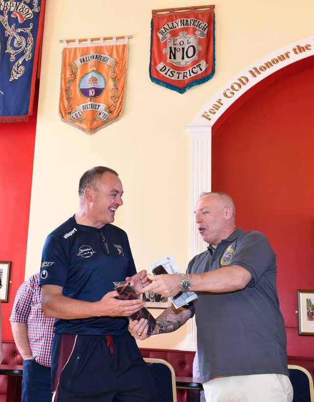 Ballynafeigh Orange Hall hosts Gaelic games players