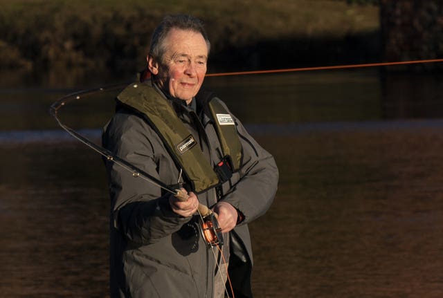 Paul Whitehouse salmon fishing