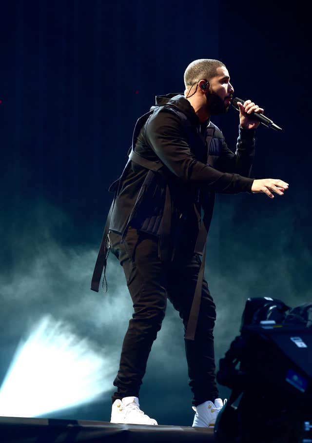 Drake on stage