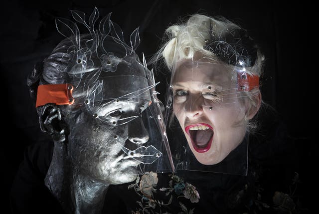 Bespoke fashion face shields