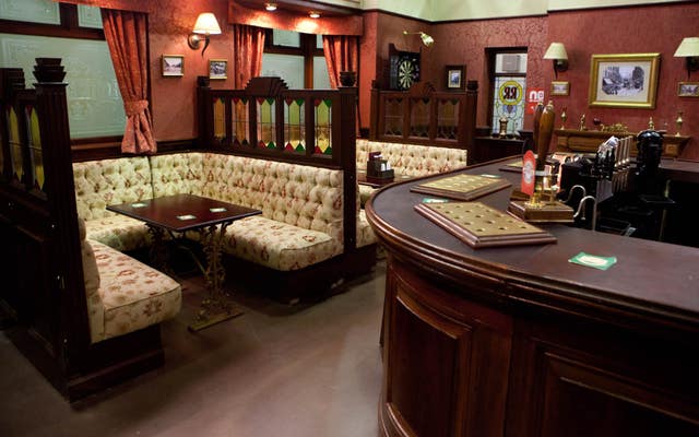 The Rovers Return's famous interior could be overhauled when a businessman tries to buy the pub and turn it into a cocktail bar (Joseph Scanlon/ITV/PA)