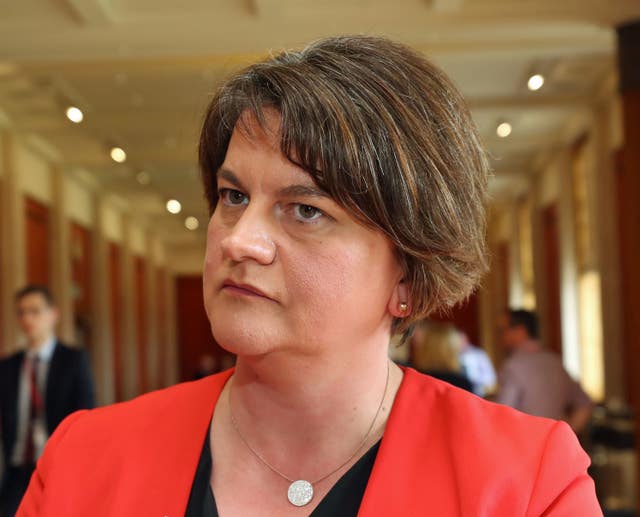 DUP Leader Arlene Foster