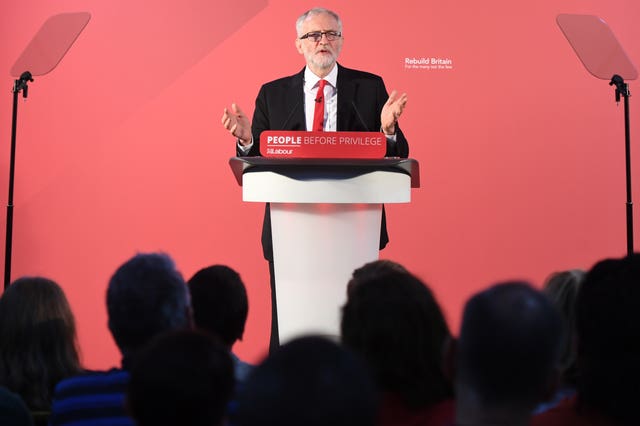 Corbyn Queen's Speech