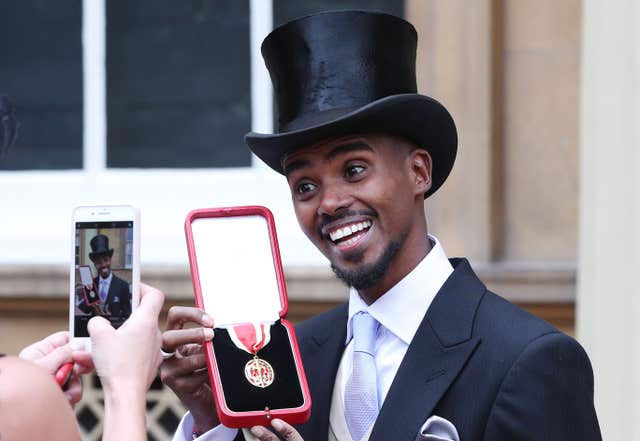 Richards believes Hamilton should receive the same recognition as Sir Mo Farah (pictured) and Andy Murray 
