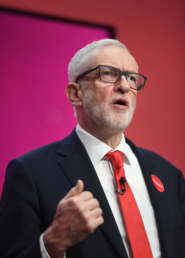 Labour Party leader Jeremy Corbyn