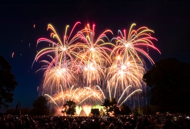 Fireworks display
