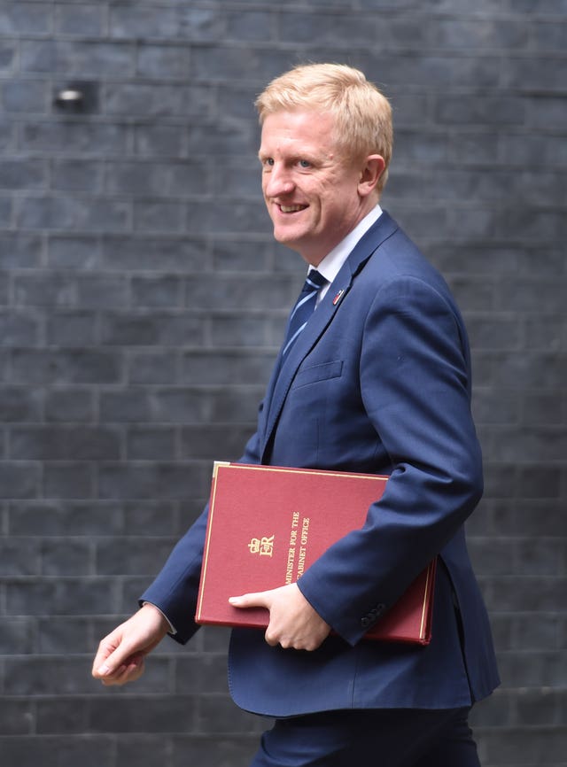 Minister for the Cabinet Office Oliver Dowden