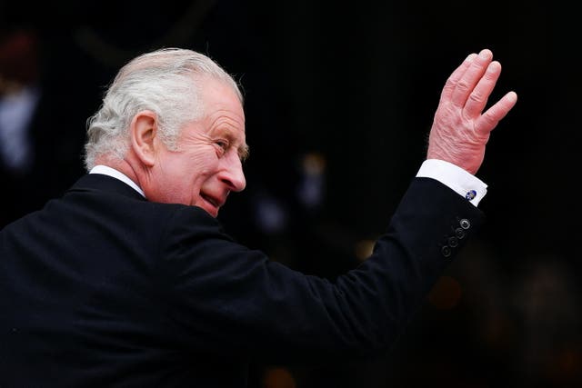 The Prince of Wales was the last to arrive