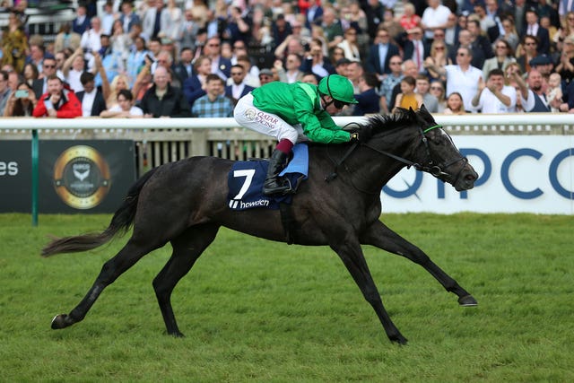 Running Lion was impressive at Newmarket