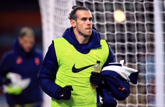 Gareth Bale was an unused substitute in the 1-0 win at Burnley on Monday night