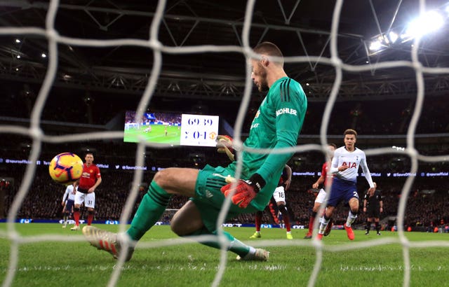 Tottenham could not find a way past David De Gea