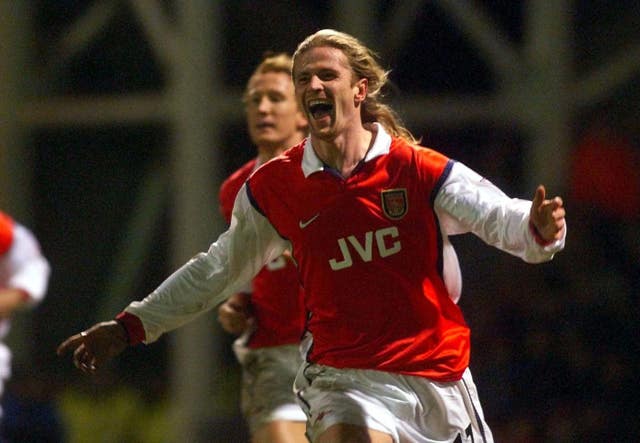 Emmanuel Petit won the Premier League and FA Cup double with Arsenal in 1998.