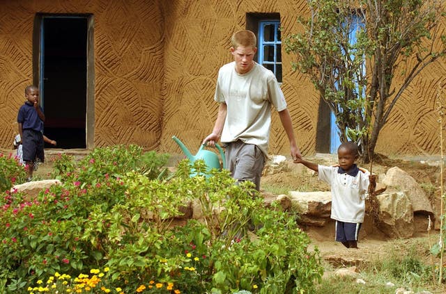 Prince Harry in Lesotho