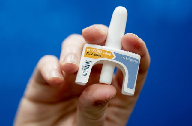 Naloxone nasal spray