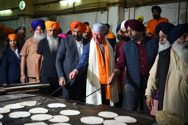 Royal visit to India