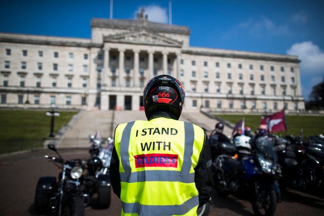Bloody Sunday bike protest
