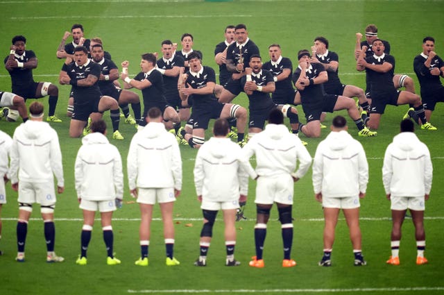 England face the Haka