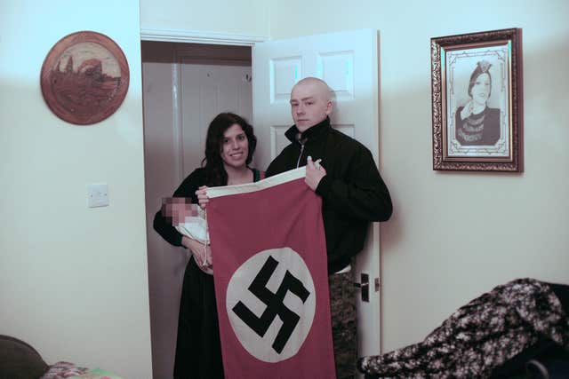 Adam Thomas and his partner Claudia Patatas