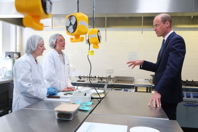 Prince of Wales visits Cardiff