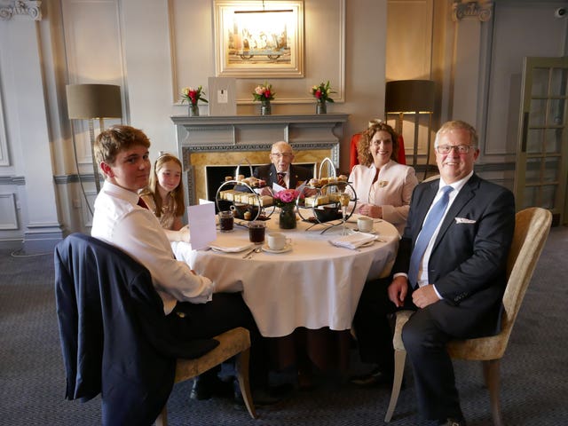 Captain Sir Thomas Moore and family