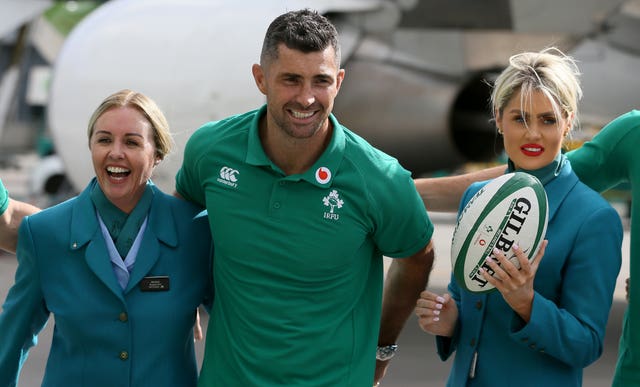 Ireland Depart for the Rugby World Cup
