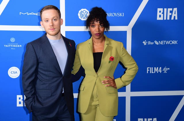 Joe Cole and Naomi Ackie