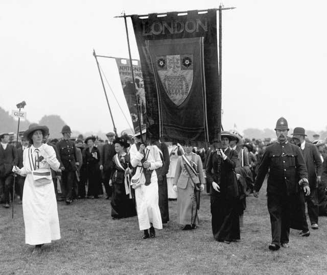 Suffragette Pilgrimage to Hyde Park