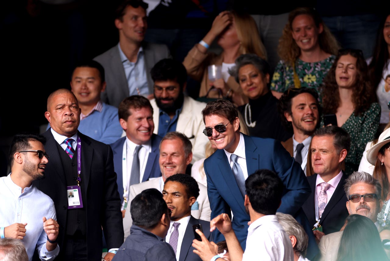 Tom Cruise Wimbledon 2022