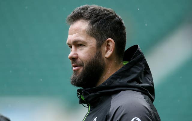 Andy Farrell has taken charge of Ireland training