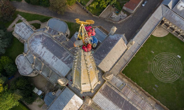 Norwich Cathedral spire restoration