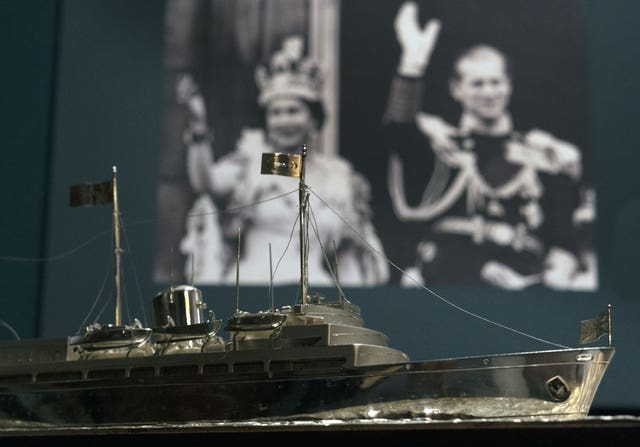 Model of HMY Britannia