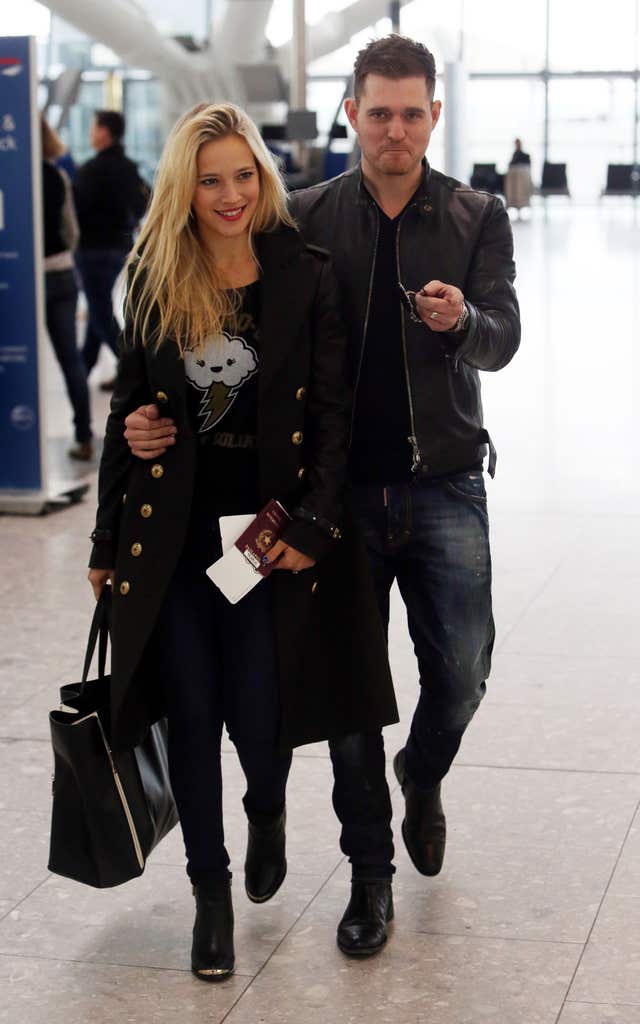 Michael Buble sighting – Heathrow