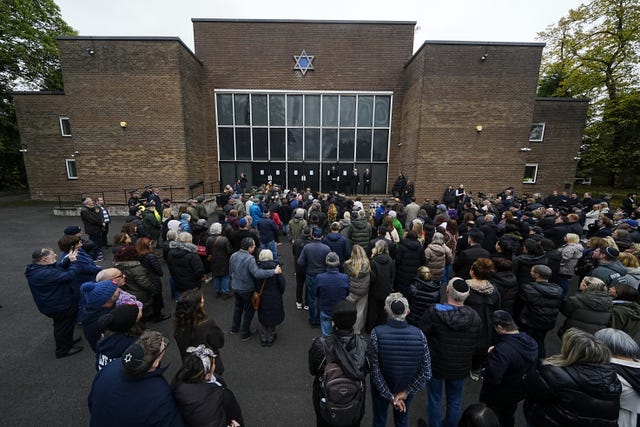 Manchester synagogue incident
