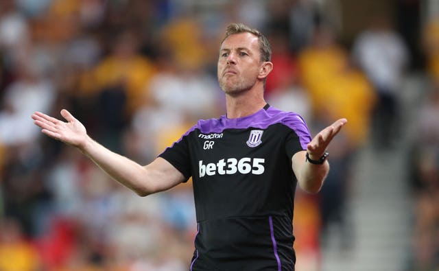 Gary Rowett left Derby for Stoke in May