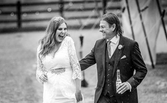 Sean Bean wedding