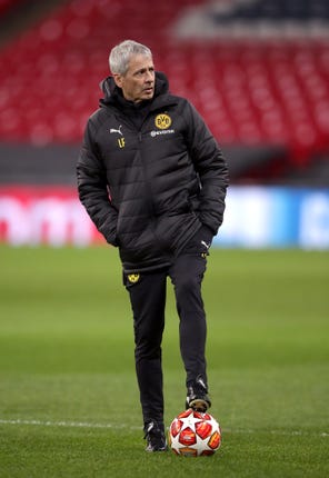 Borussia Dortmund Training and Press Conference – Wembley Stadium