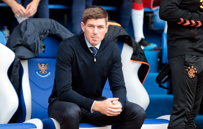 Steven Gerrard's side currently top the SPL