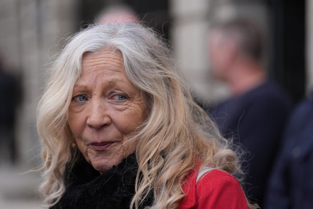 Stardust survivor Antoinette Keegan, who lost her two sisters Mary and Martina in the fire, arrives at Leinster House, Dublin
