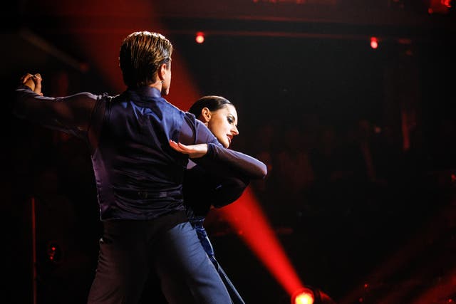 Amber Davies and Nikita Kuzmin on Strictly Come Dancing 2025