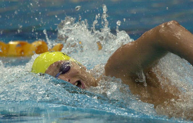 Olympics 2000 Swimming Thorpe