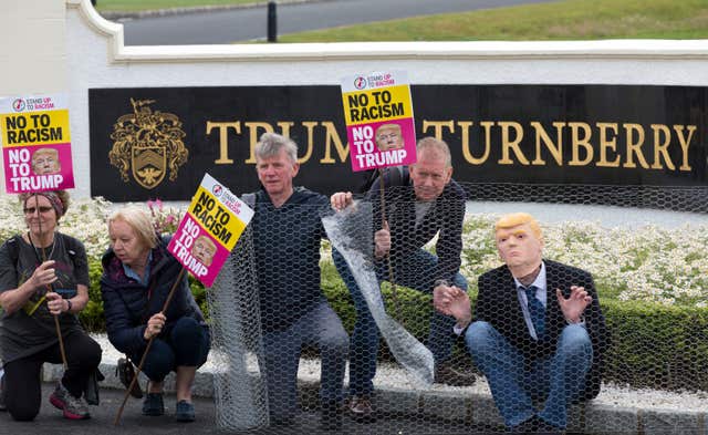 Trump protest
