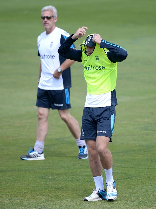 Jos Buttler pictured in 2014 when he made his Test debut