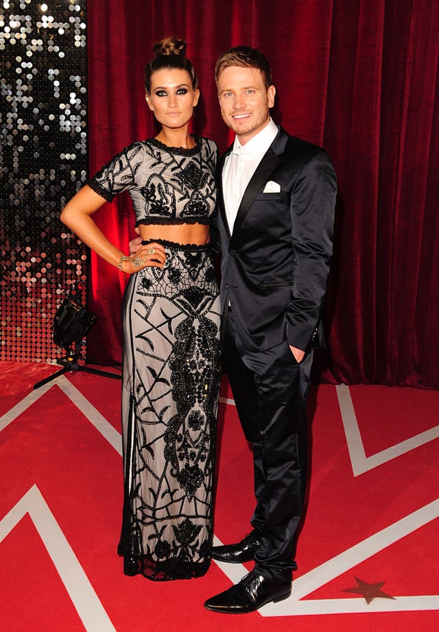 Matthew Wolfenden and Charley Webb