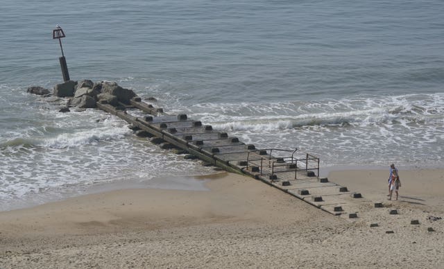 A beach