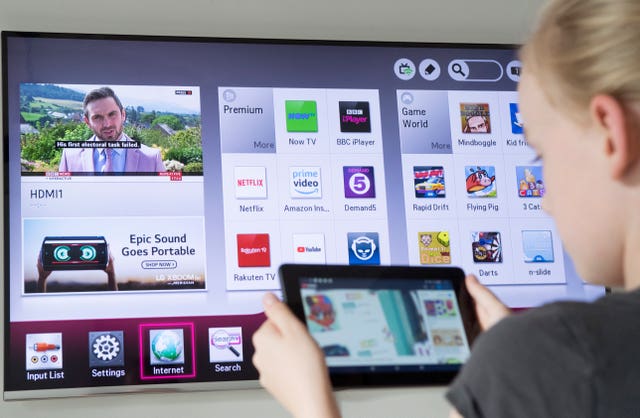 Netflix and SkyGo app