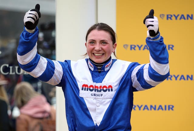 It's a big thumbs up from Bryony Frost