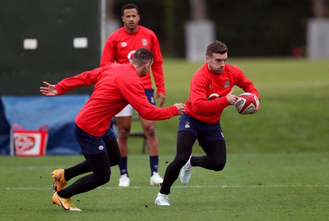 George Ford (right) has been restored at fly-half