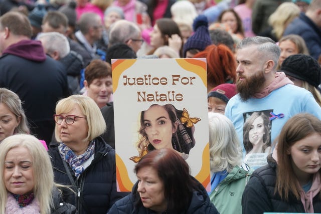 Natalie McNally vigil